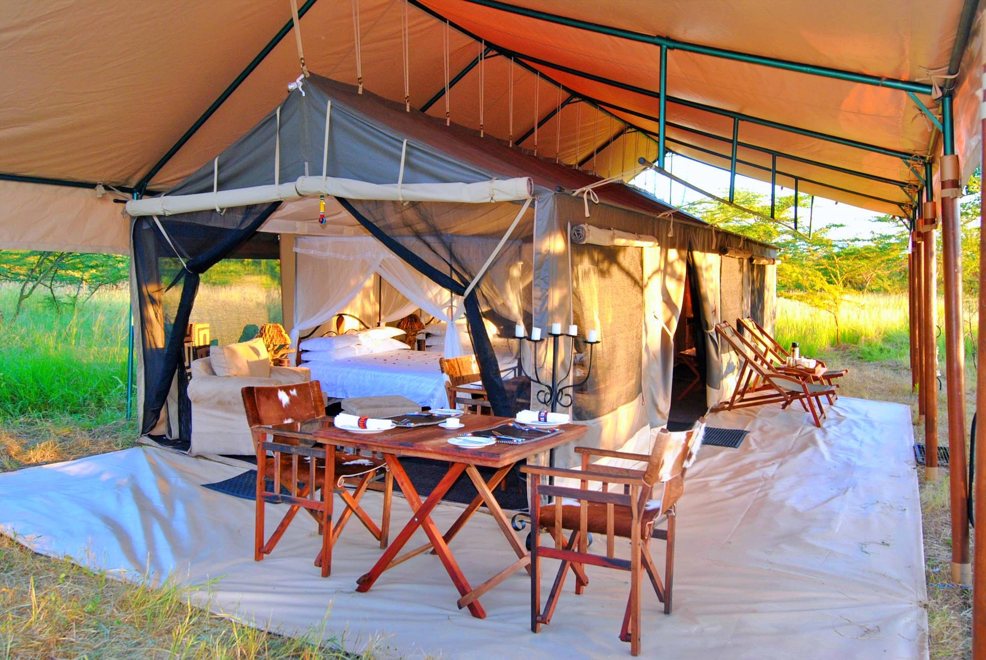 Tanzania bush camp- central Serengeti